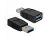 Delock Adapter USB-A 3.0 > USB-A 3.0 M/F (65174)