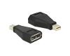 Delock Adapter Mini DisplayPort 1.2 &gt; DisplayPort M/F (65238)