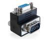 Delock VGA Adapter M/F 270° Αngled (65247)