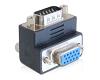 Delock VGA Adapter M/F 90° Αngled (65289)
