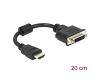 Delock Adapter HDMI-A > DVI-I M/F 20cm (65327)