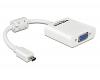 Delock Adapter Micro HDMI D Male > VGA Female (65347)