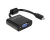 Delock Adapter Micro HDMI D Male > VGA Female (65513)