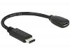 Delock USB-C 2.0 Male > USB 2.0 Micro-B Female 15cm (65578)