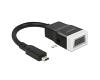 Delock Adapter Micro HDMI D Male > VGA Female w/Audio (65589)