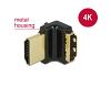 Delock Adapter HDMI M/F 90° 4K Αngled Up (65663)