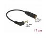 Delock Audio Stereo Cable 2.5mm 3pin > 3.5mm 3pin M/F (65672)