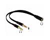 Delock Headset Adapter 3.5mm 4pin > 2 x 3pin F/M CTIA (65967)
