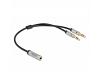 Delock Headset Adapter 3.5mm 4pin > 2 x 3pin F/M CTIA (66740)