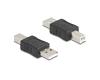 Delock Adapter USB-A 2.0 > USB-B 2.0 M/M (67198)