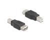 Delock Adapter USB-B 2.0 > USB-A 2.0 M/F (67199)