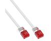 InLine Flat Slim Patch Cable U/UTP Cat.6 0.5m White (71655W)