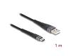 Delock Cable USB-A 2.0 > USB-C 1m w/Bend Protecion (81121)