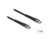 Delock Cable USB-C 2.0 w/Bend Protecion 1m (81124)