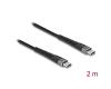 Delock Cable USB-C 2.0 w/Bend Protecion 2m (81125)