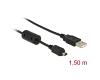 Delock Camera Cable USB > 4pin Hirose 1.5m (82208)