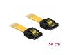 Delock Cable SATA 6Gb/s 50cm Yellow (82477)