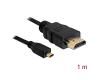 Delock Cable HDMI > Micro HDMI M/M 1m (82661)