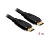 Delock HDMI Flat Cable M/M 4K w/Ethernet 5m (82672)