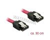 Delock Cable SATA 6Gb/s M/M 30cm (82676)