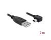 Delock USB-A 2.0 > Mini USB-B 5pin Angled 2m (82682)