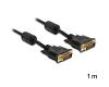 Delock DVI-D Dual Link 24+1 Cable M/M 1m (83189)