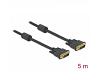 Delock DVI-D Dual Link 24+1 Cable M/M 5m (83192)