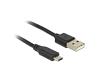 Delock Data & Power USB > Micro USB w/LED 1.5m (83272)