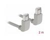 Delock Patch Cable S/FTP Cat.5e Up Angled 2m (83512)
