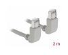 Delock Patch Cable S/FTP Cat.6 Up Angled 2m (83522)