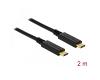 Delock Cable USB-C 3.1 PD 3A 2m (83668)