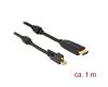 Delock Cable Mini DisplayPort 1.2 &gt; HDMI 4K M/M 1m (83729)