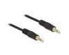 Delock Stereo Cable 3.5mm 3pin Male > Male 2m (83746)