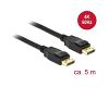 Delock Cable DisplayPort 1.2 4K M/M 19pin 5m (83808)