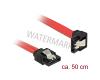 Delock Cable SATA 6Gb/s M/M Angled Down 50cm (83979)