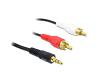 Delock Stereo Cable 3.5mm > 2 x RCA 1.5m (84000)