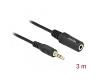Delock Stereo Extension Cable 3.5mm 3pin M/F 3m (84002)
