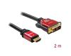 Delock HDMI > DVI-D 18+1 Cable M/M 2m (84342)