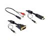 Delock Cable DVI-D > HDMI + Sound M/M 2m (84455)