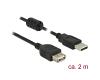 Delock Extension Cable USB-A 2.0 M/F 2m (84885)