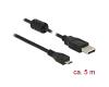Delock USB-A 2.0 Male > USB 2.0 Micro-B Male 5m (84910)