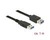 Delock Extension Cable USB-A 3.0 M/F 1m (85054)