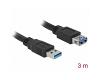 Delock Extension Cable USB-A 3.0 M/F 3m (85057)