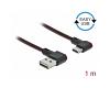 Delock EASY Cable USB-A 2.0 > USB-C 2.0 Angled 1m (85281)