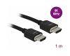 Delock Ultra HDMI Cable 48Gbps 8K 60Hz M/M 1m (85293)