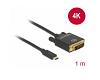 Delock USB-C 3 > DVI-D 4K 30Hz 1m (85320)
