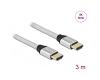 Delock HDMI Cable 48Gbps 8K 60Hz Silver 3m (85368)