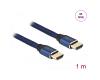 Delock HDMI Cable 48Gbps 8K 60Hz Blue 1m (85446)