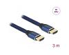 Delock HDMI Cable 48Gbps 8K 60Hz Blue 3m (85448)