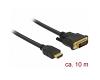 Delock HDMI > DVI-D 24+1 Bi-Directional Cable 10m (85657)